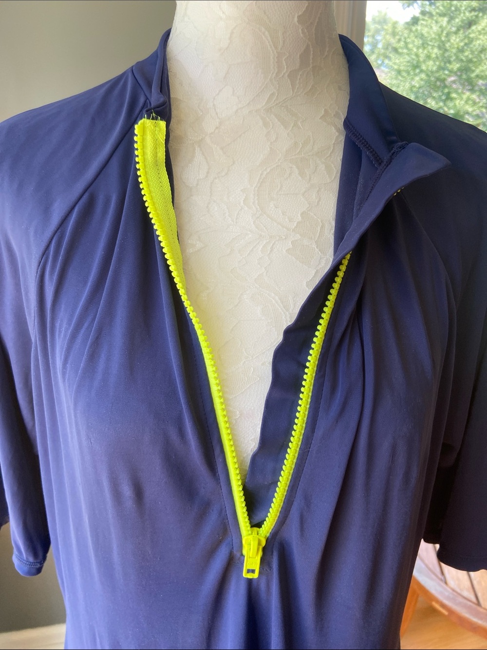 Boden Blue & Yellow Rash Guard Top - Picture 8 of 11